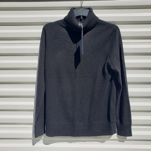 Lands' End Sweaters Nwt Lands End Black Cashmere Turtleneck Sweater Poshmark